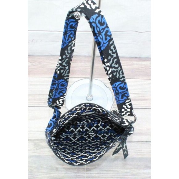 Vera Bradley Multicolor Pattern Zip Top Travel Crossbody Shoulder Bag - Picture 7 of 8